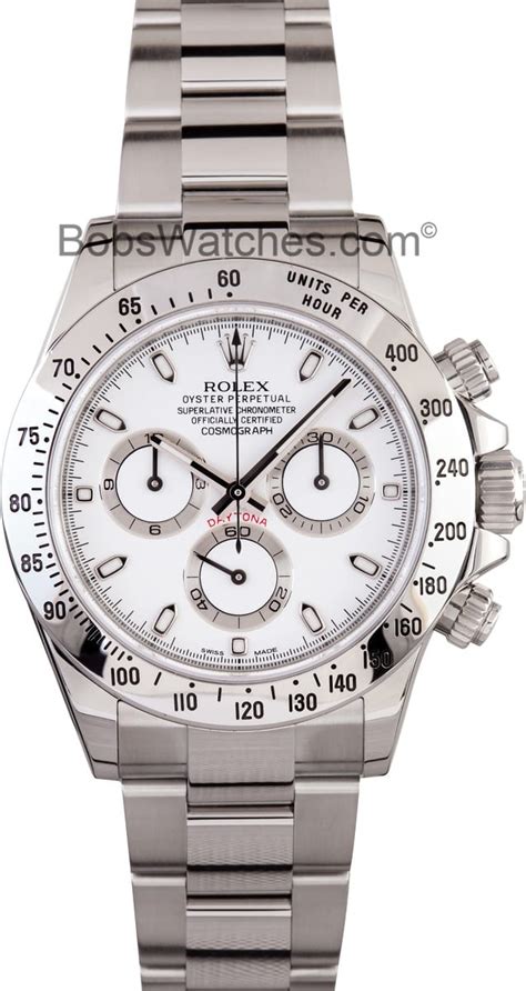 rolex daytona white face stainless steel price|Rolex daytona retail price 2022.